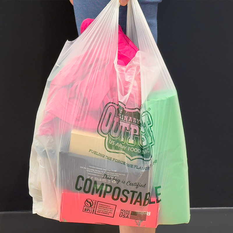 compostable shopping bag