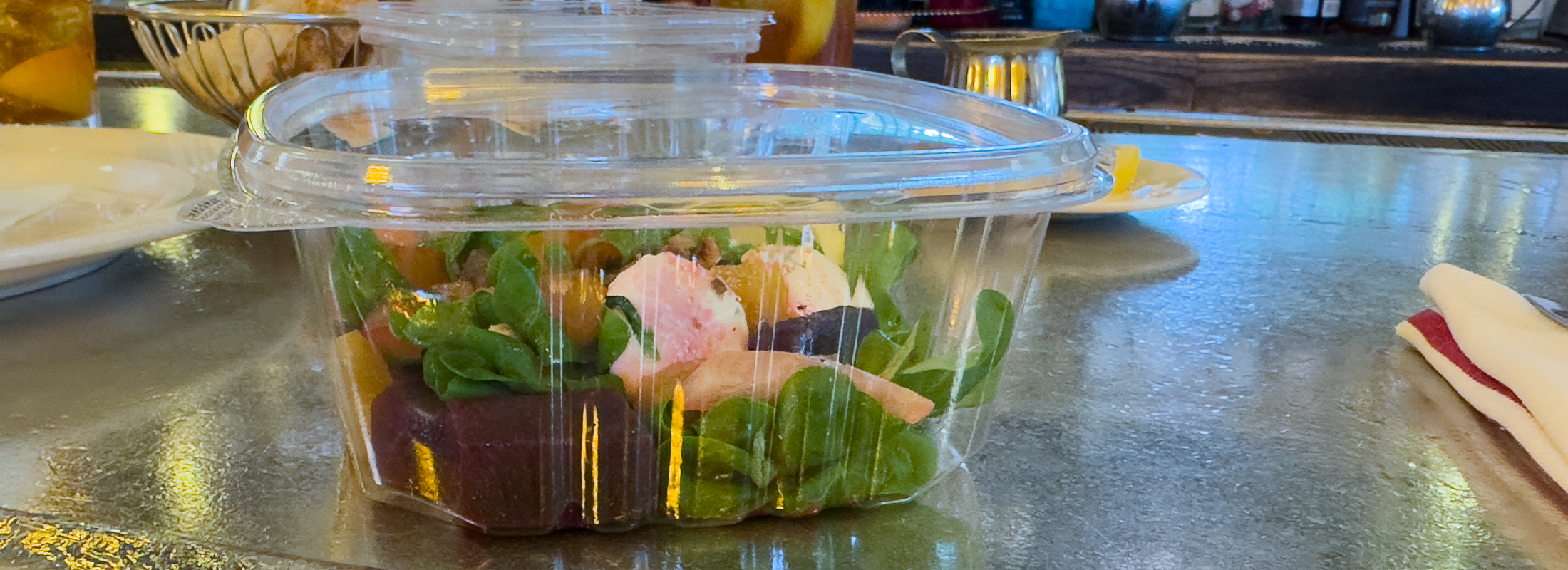 compostable rectangle deli container