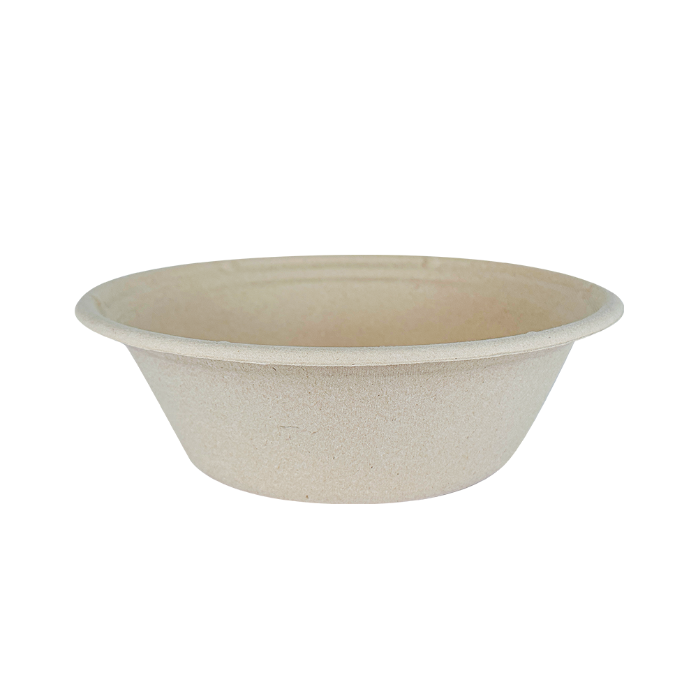 FB-TV-12-PBU compostable fiber bowl