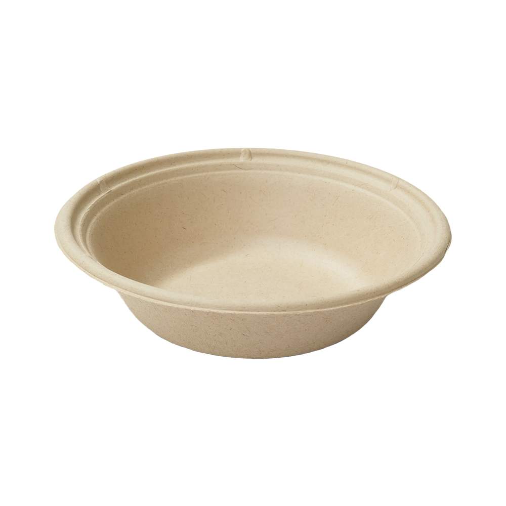 FB-TV-24-PBU compostable fiber bowl