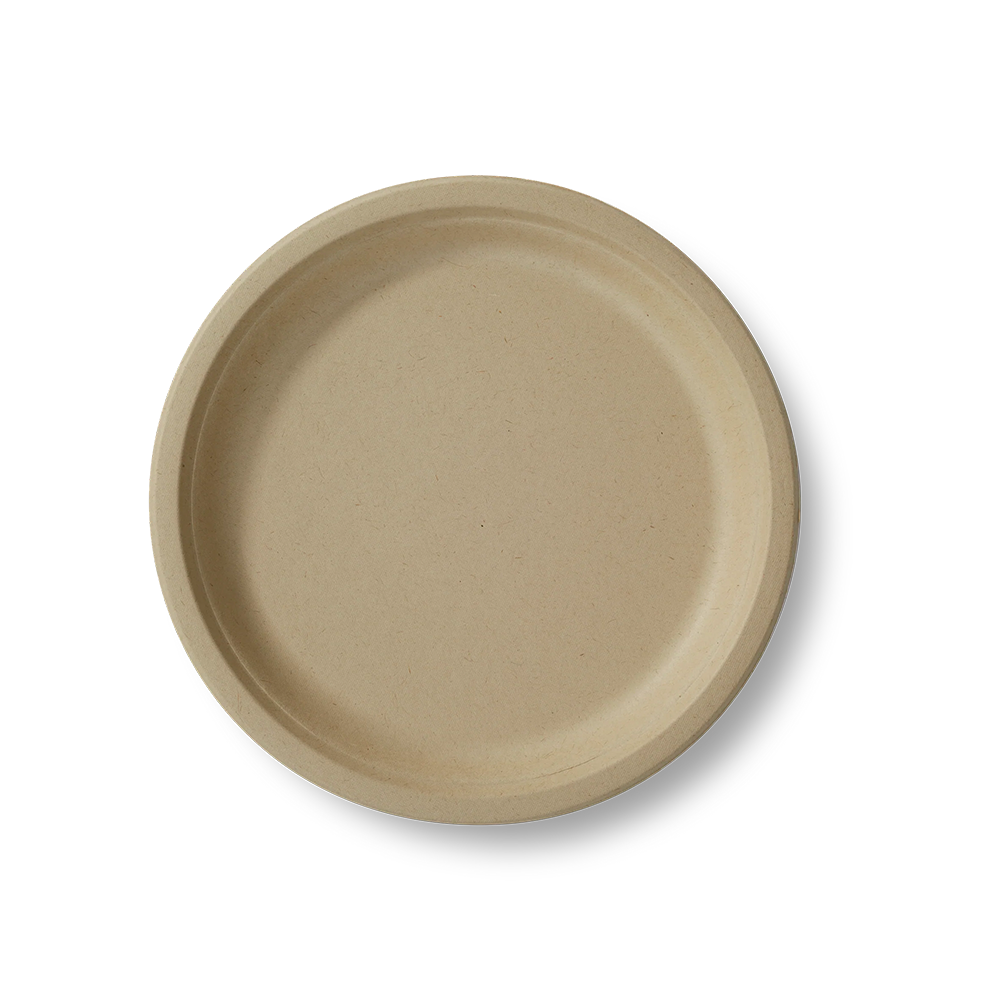 FP-T10-PM-BUN compostable round plate