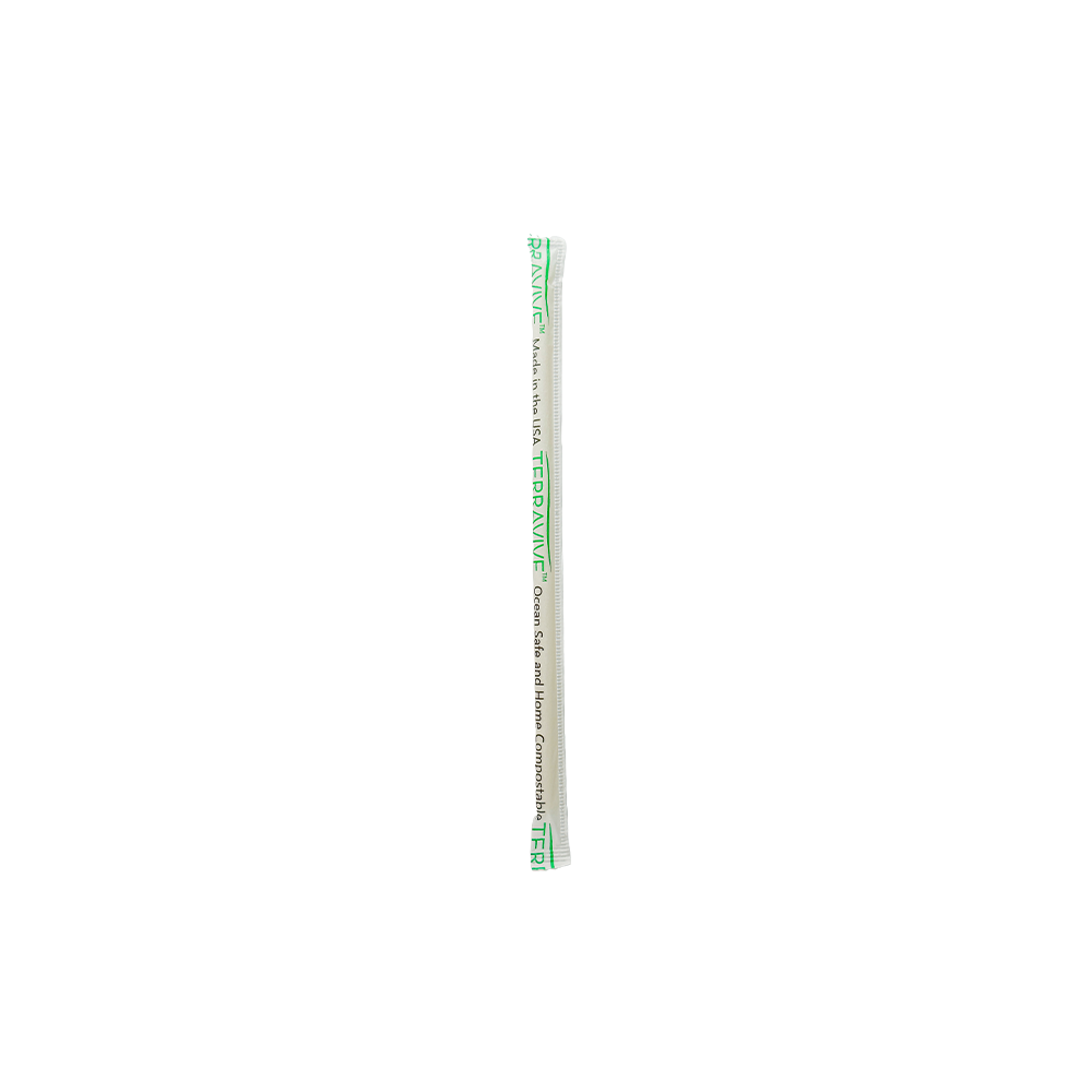 ST-TV-8-PNW compostable standard paper drinking straw